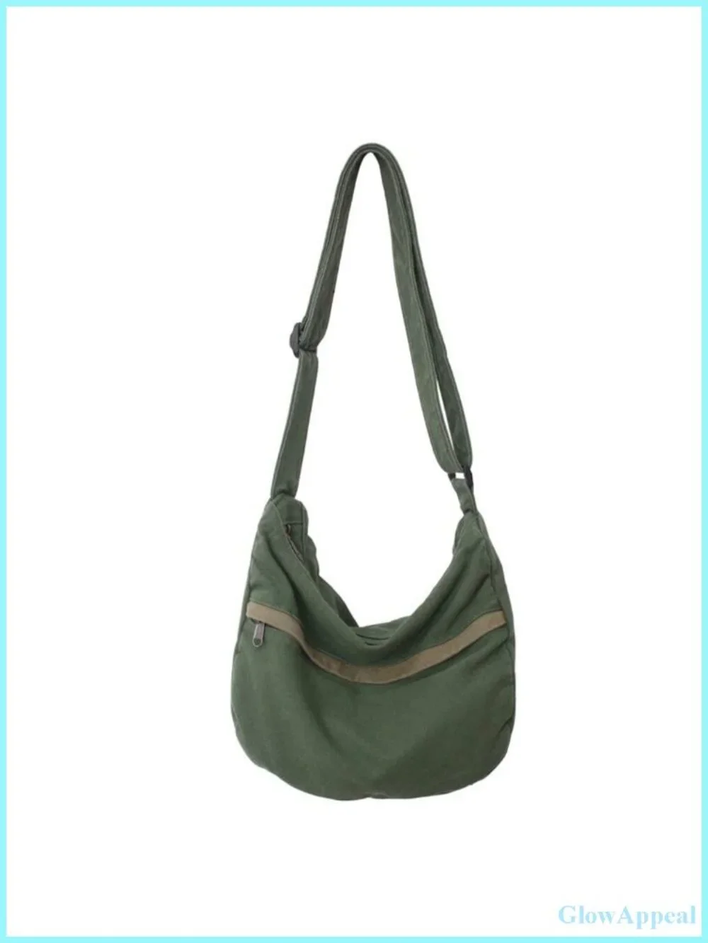 Canvas Messenger Bag Hobo Crossbody Tote Shoulder Purse Vintage Work Travel